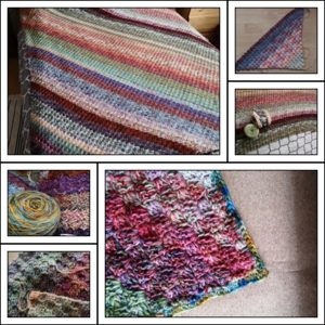 Decke, gehäkelt, corner to corner, Bettdecke