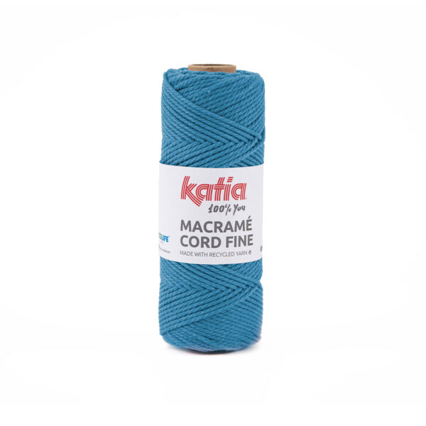 Macrame' Cord Fine (Recyceltes Baumwollmischgarn) – Bild 3