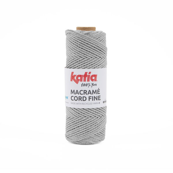Macrame' Cord Fine (Recyceltes Baumwollmischgarn) – Bild 5