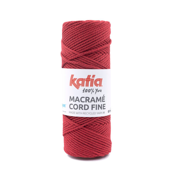 Macrame' Cord Fine (Recyceltes Baumwollmischgarn) – Bild 2