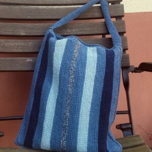 Coole Umhänge Tasche im Jeans Look (PDF)