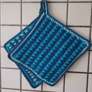 Topflappen, häkeln, Blogbeitrag