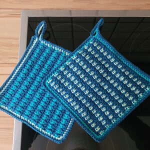 gehäkelt, Topflappen