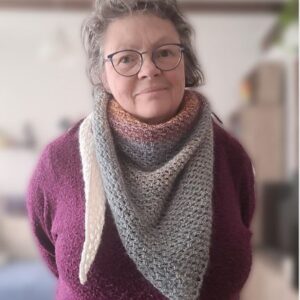 Ostertuch häkeln, einfaches Muster