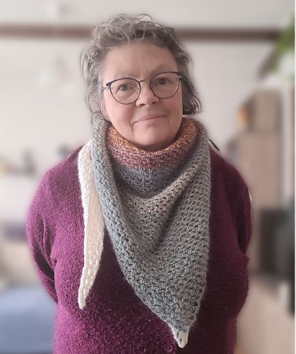 Ostertuch häkeln, einfaches Muster