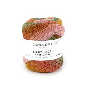 Wolle, Garne, Silky Lace, Merino Farbverlauf